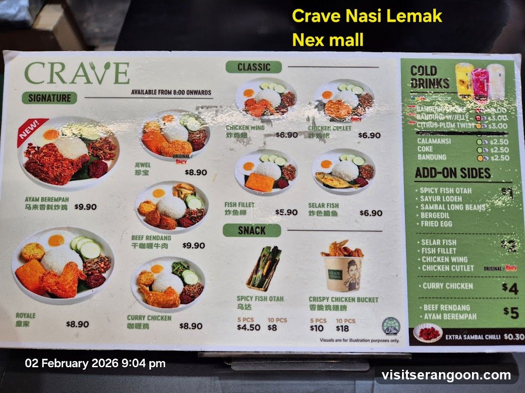 Crave Nasi Lemak @ NEX