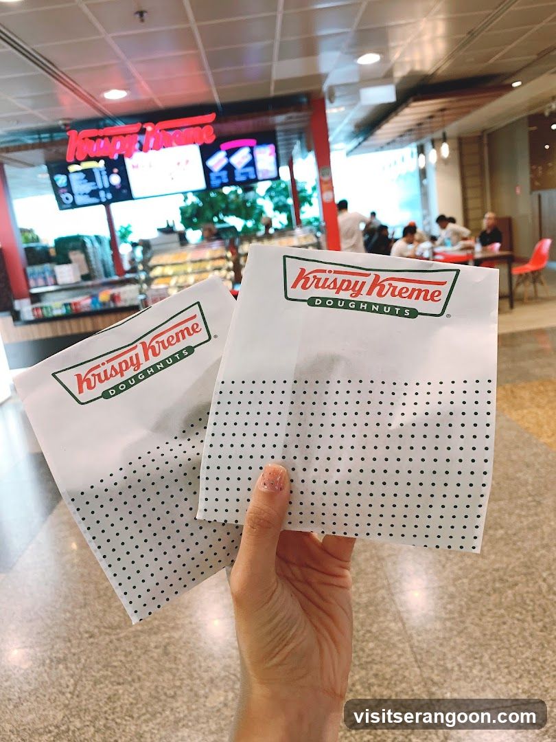 Krispy Kreme Doughnuts in Mall