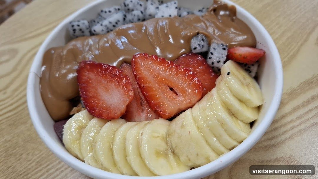 Acai Bowl with Fruits and Nut Butter