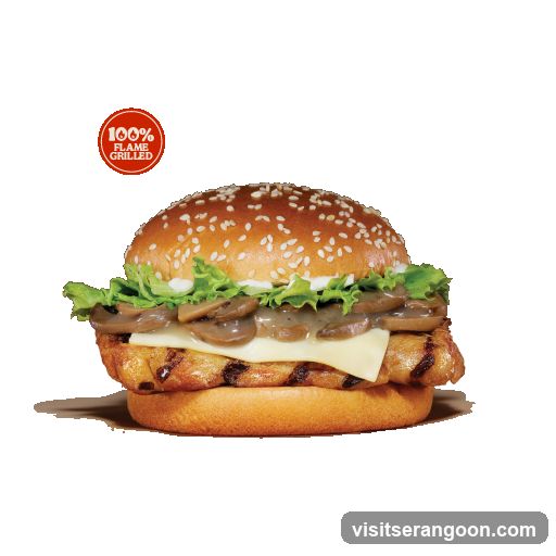 Mushroom Swiss Burger