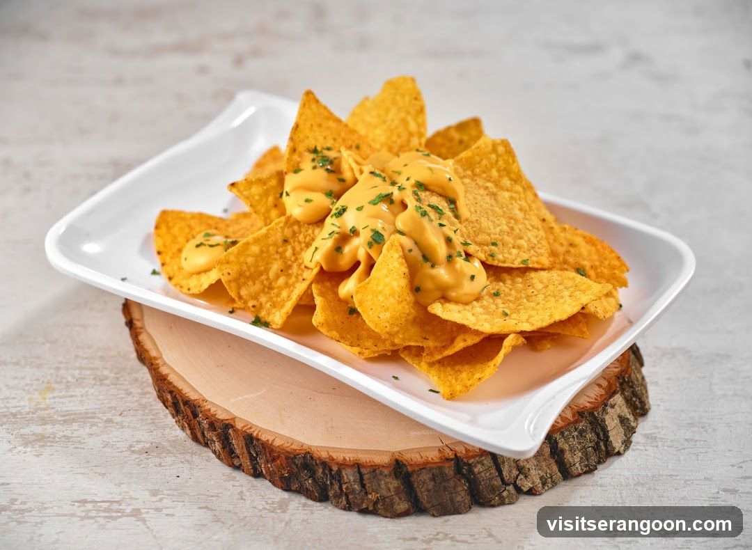 Nachos with Cheese Sauce
