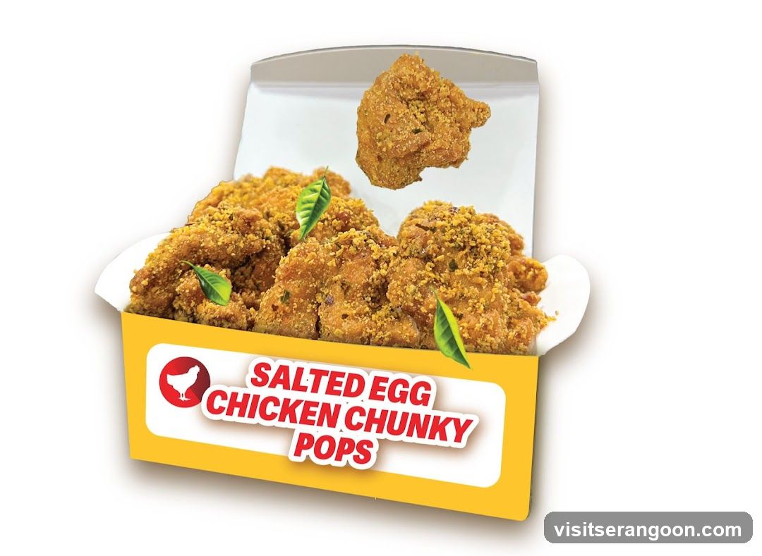 Salted Egg Chicken Chunky Pops
