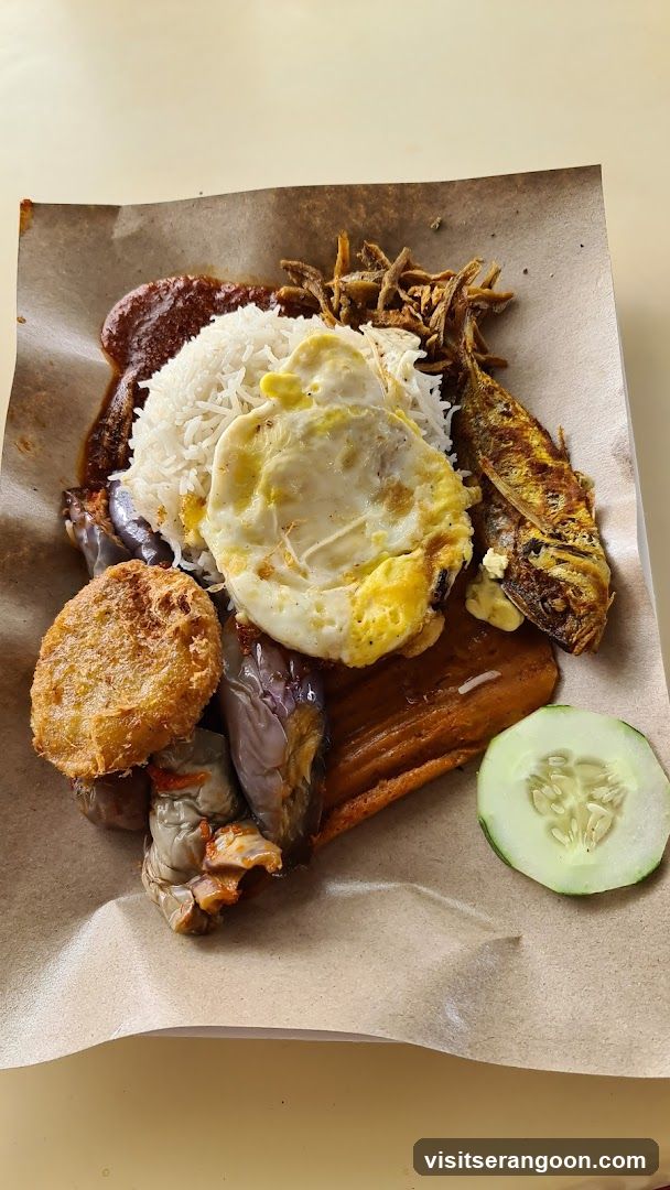 Nasi Lemak with Fried Fish