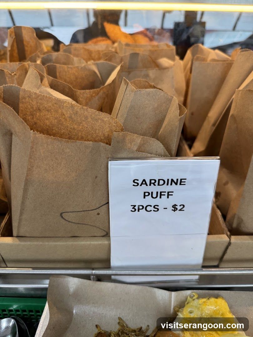 Sardine Puff Display