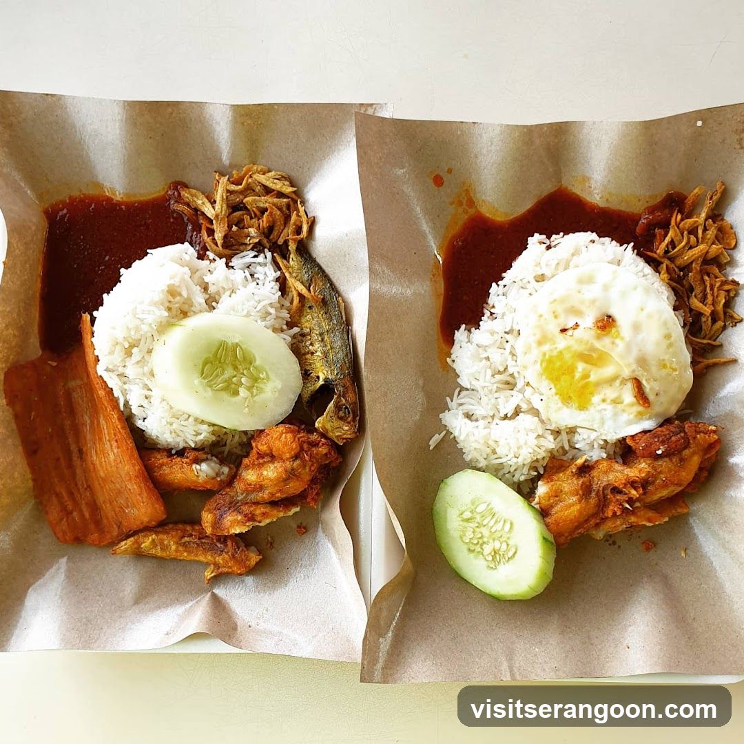 Nasi Lemak Dishes