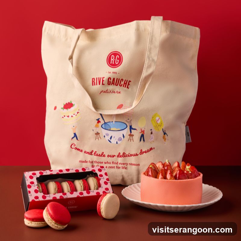 Pastries and Tote Bag