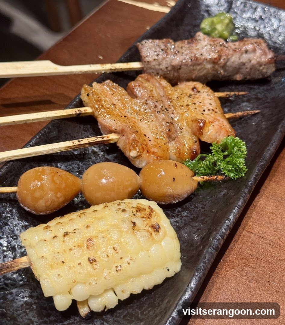 Assortment of Grilled Skewers