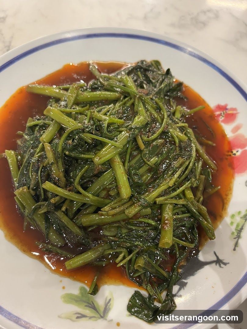 Stir-fried Water Spinach