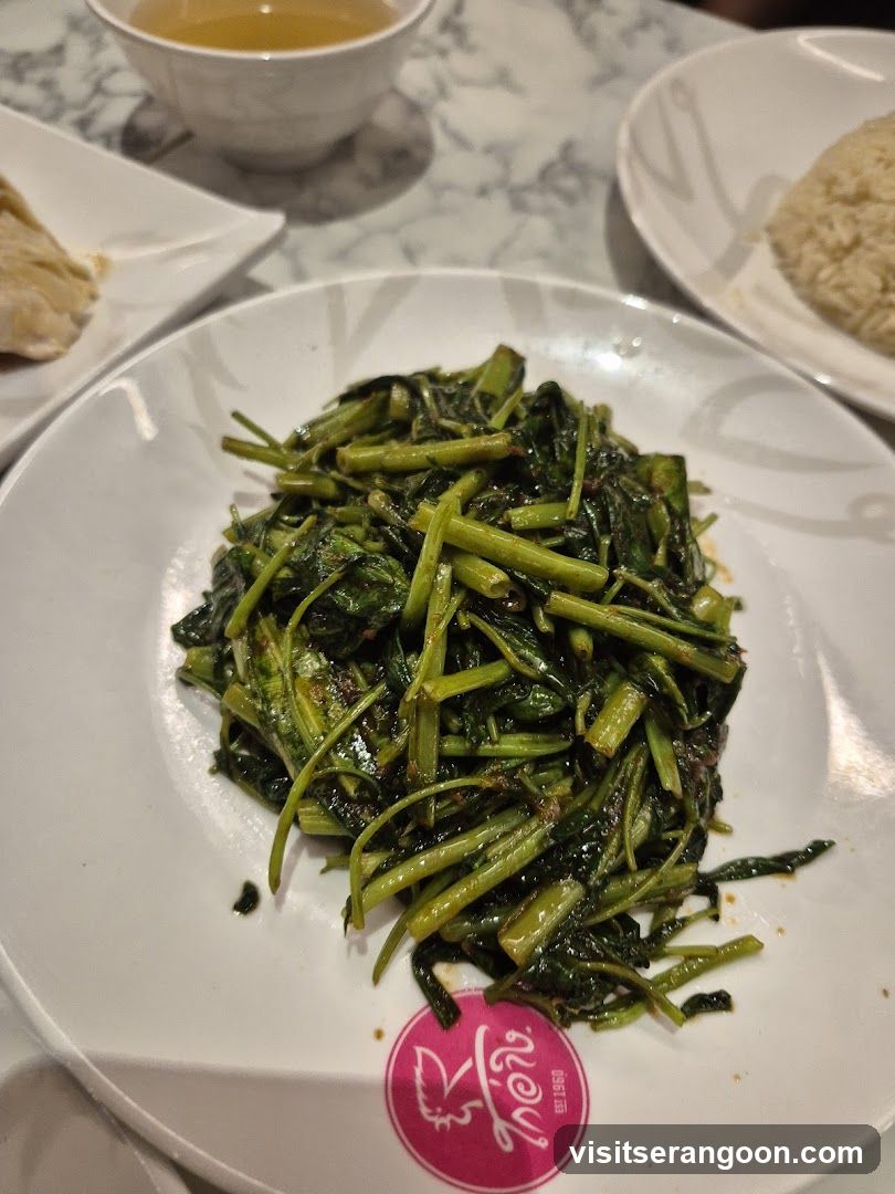 Stir-fried Water Spinach