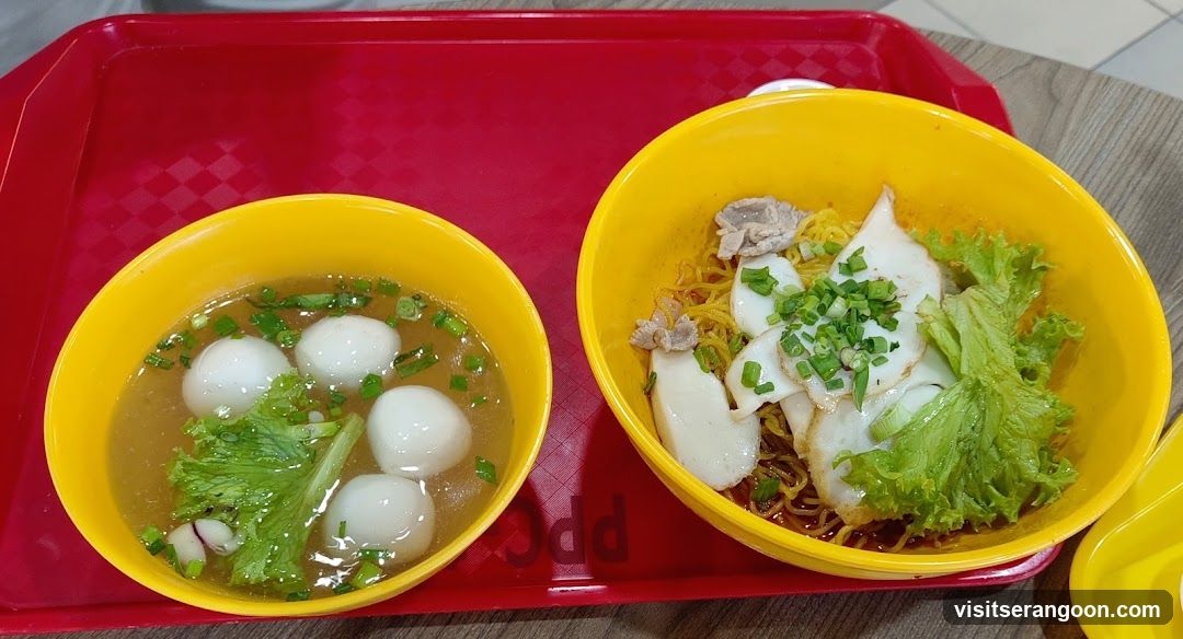 Noodles and Fish Balls