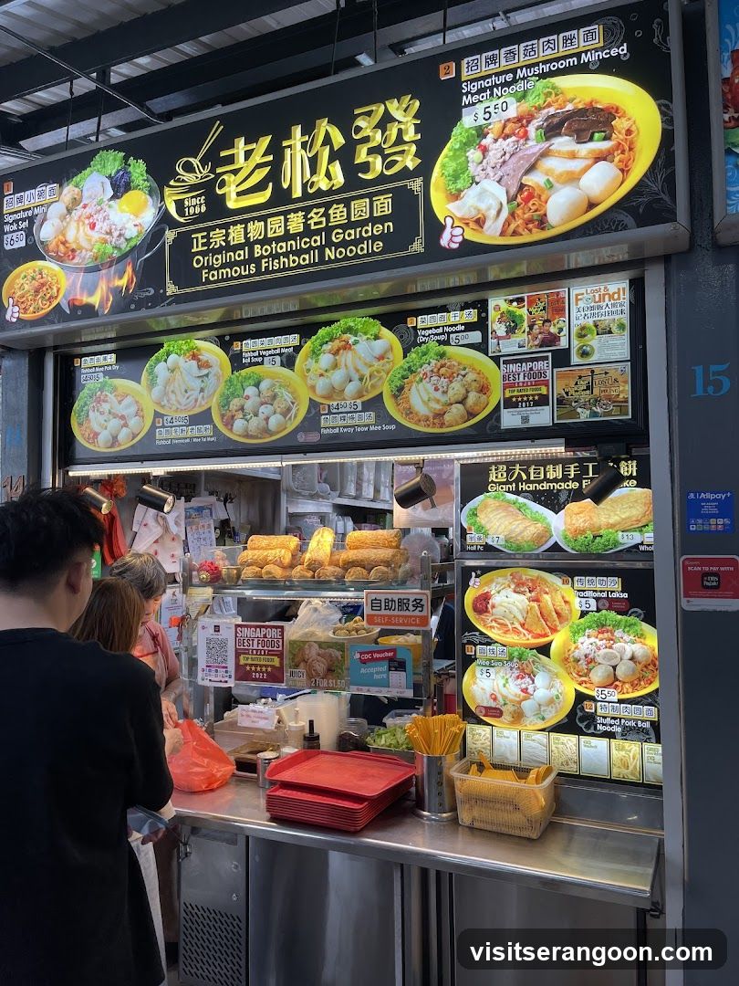 Famous Fishball Noodle Stall