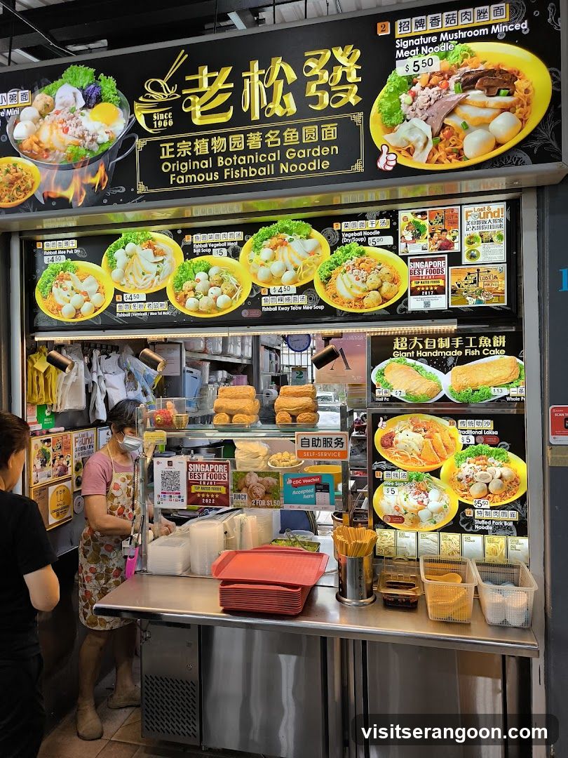 Famous Fishball Noodle Stall