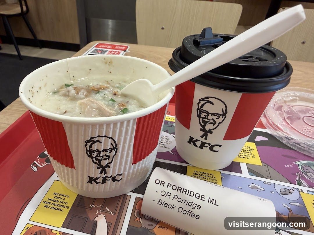 KFC Porridge and Coffee