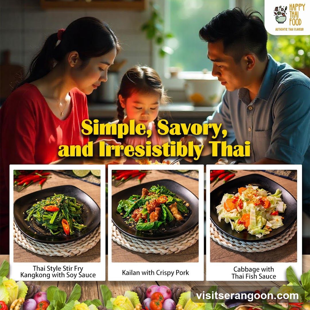 Happy Thai Food Advertisement