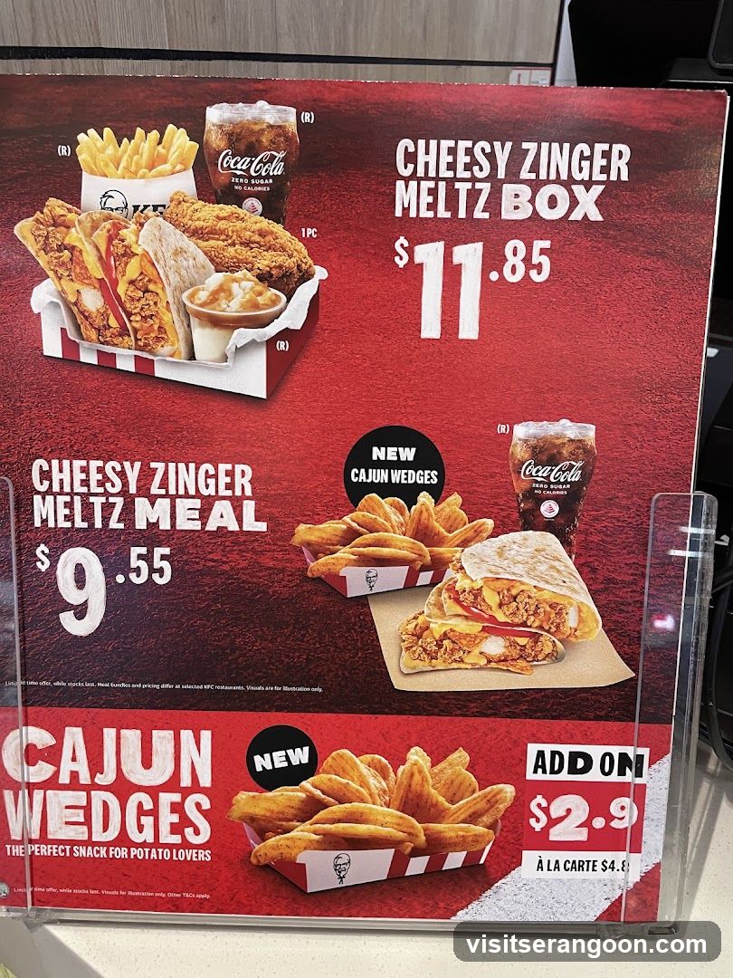 KFC Menu