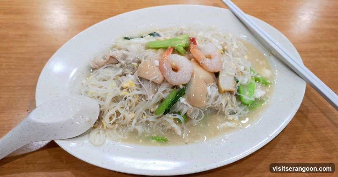 Noodles with Shrimp and Vegetables