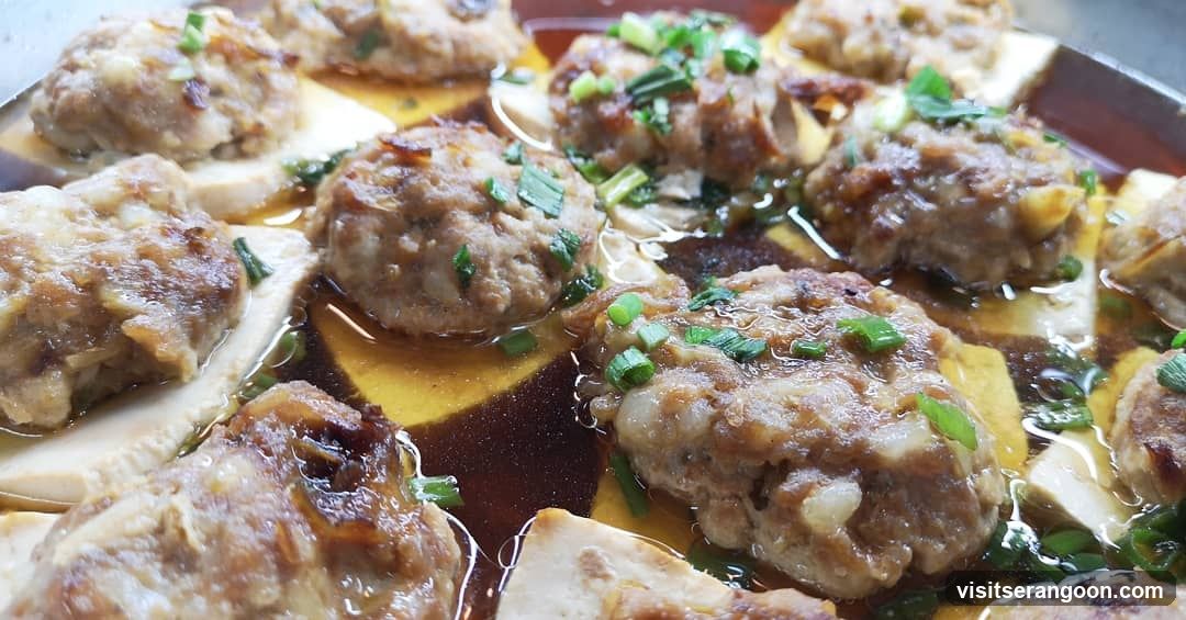 Steamed Meatballs with Tofu