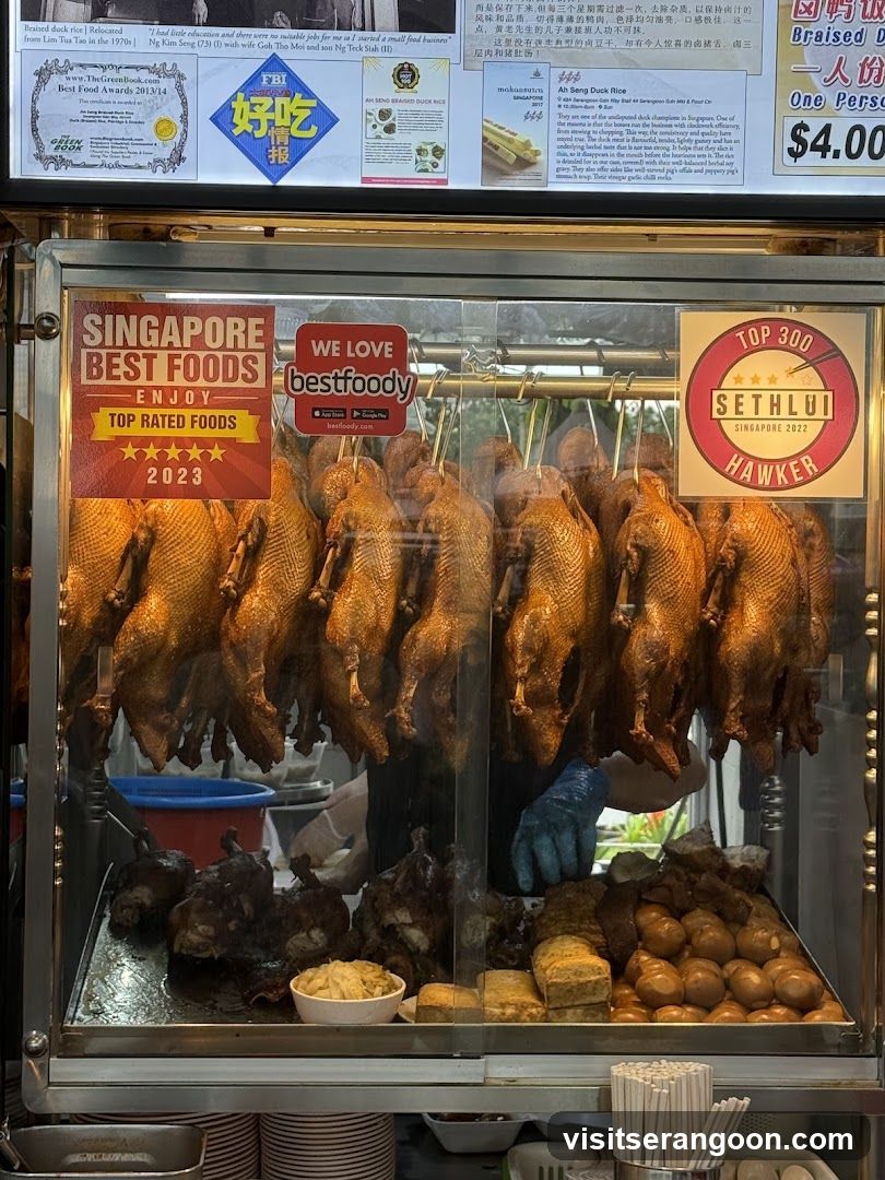 Braised Duck Rice Stall