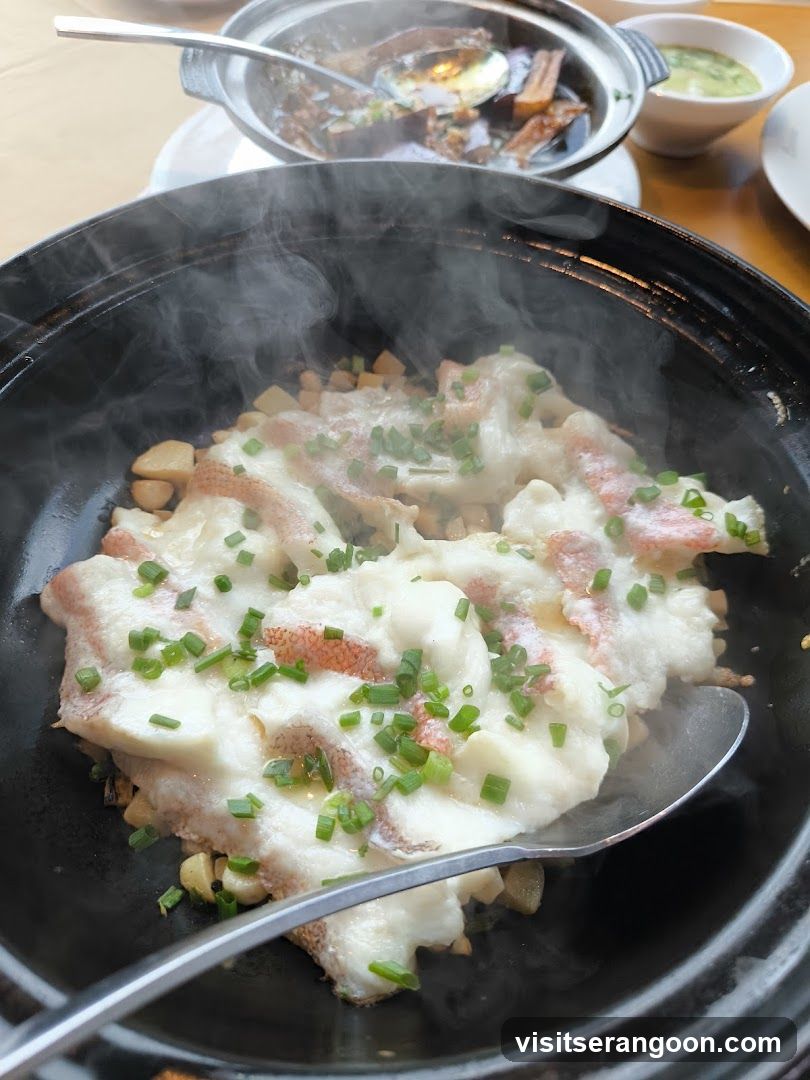 Steamed Fish Dish