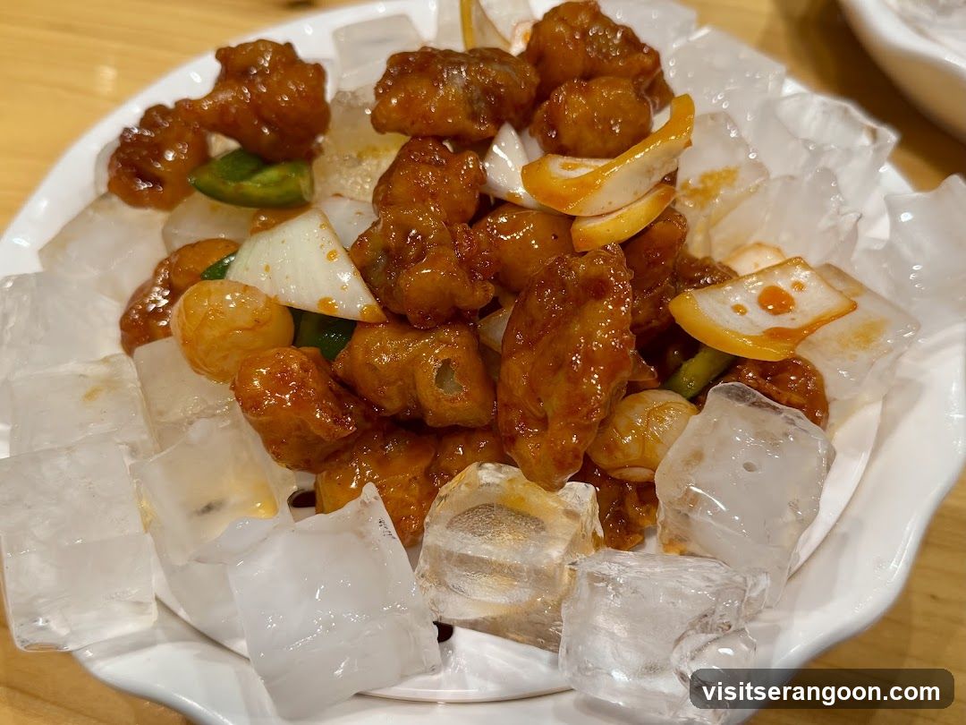 Sweet and Sour Pork with Ice