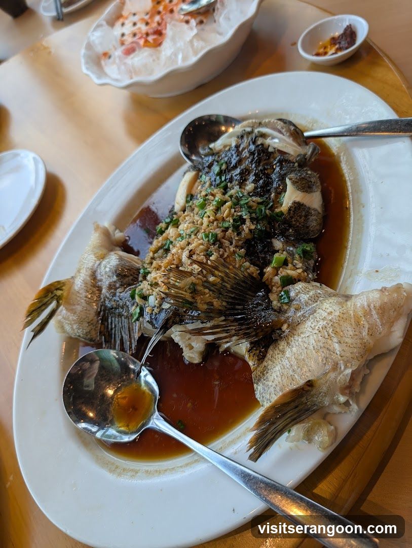 Steamed Fish Dish