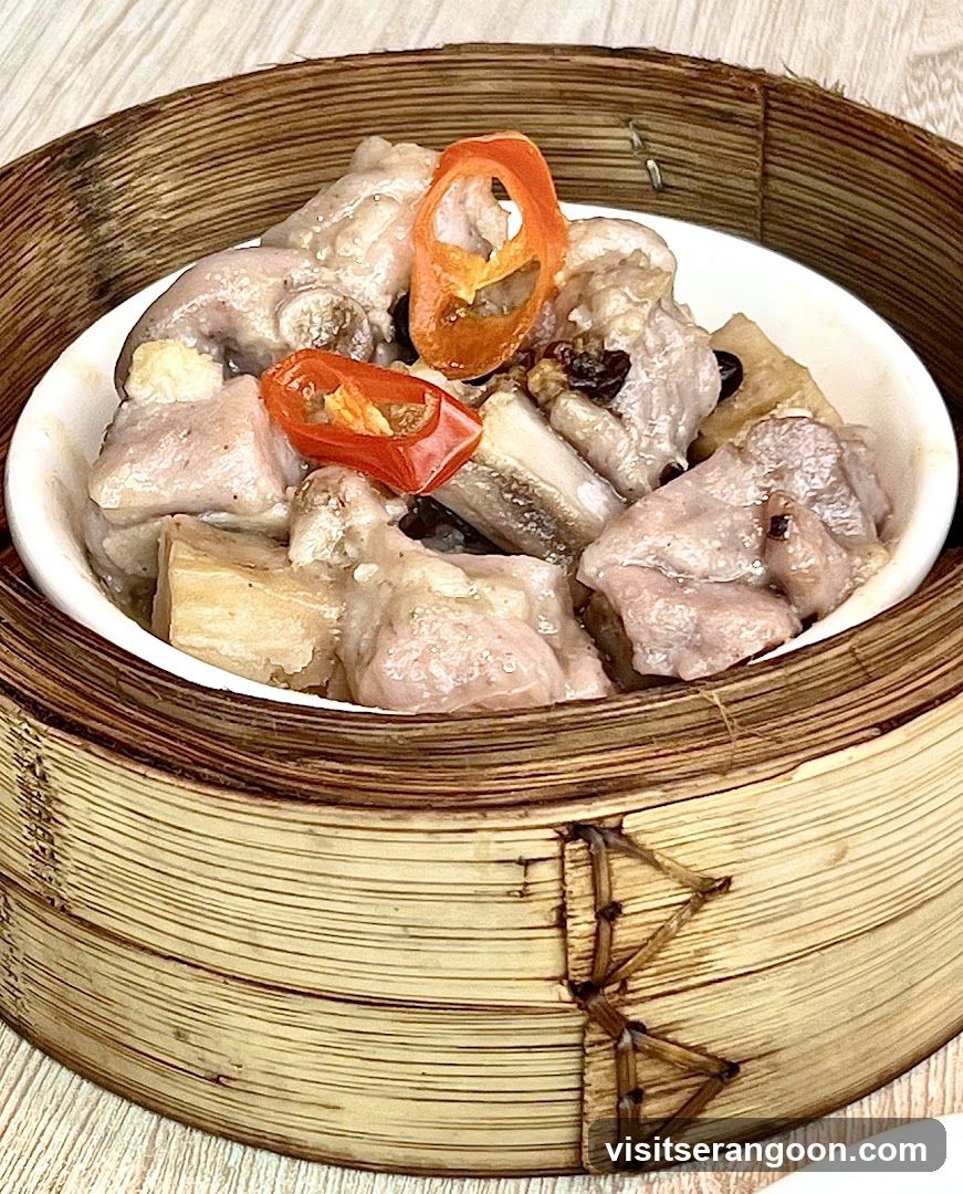 Steamed Pork Ribs with Taro