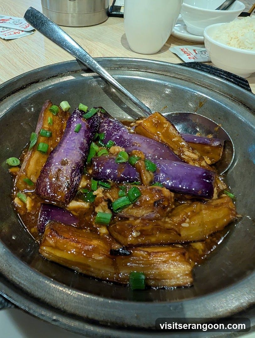 Braised Eggplant Dish