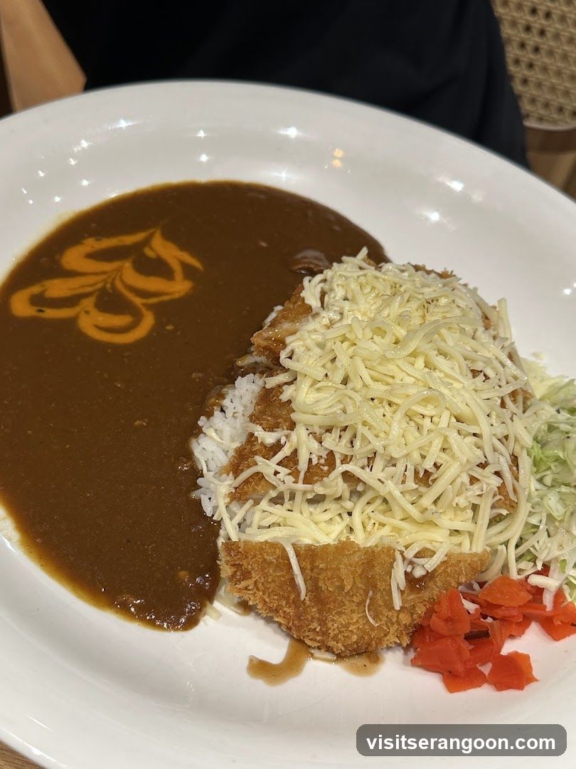 Katsu Curry with Cheese