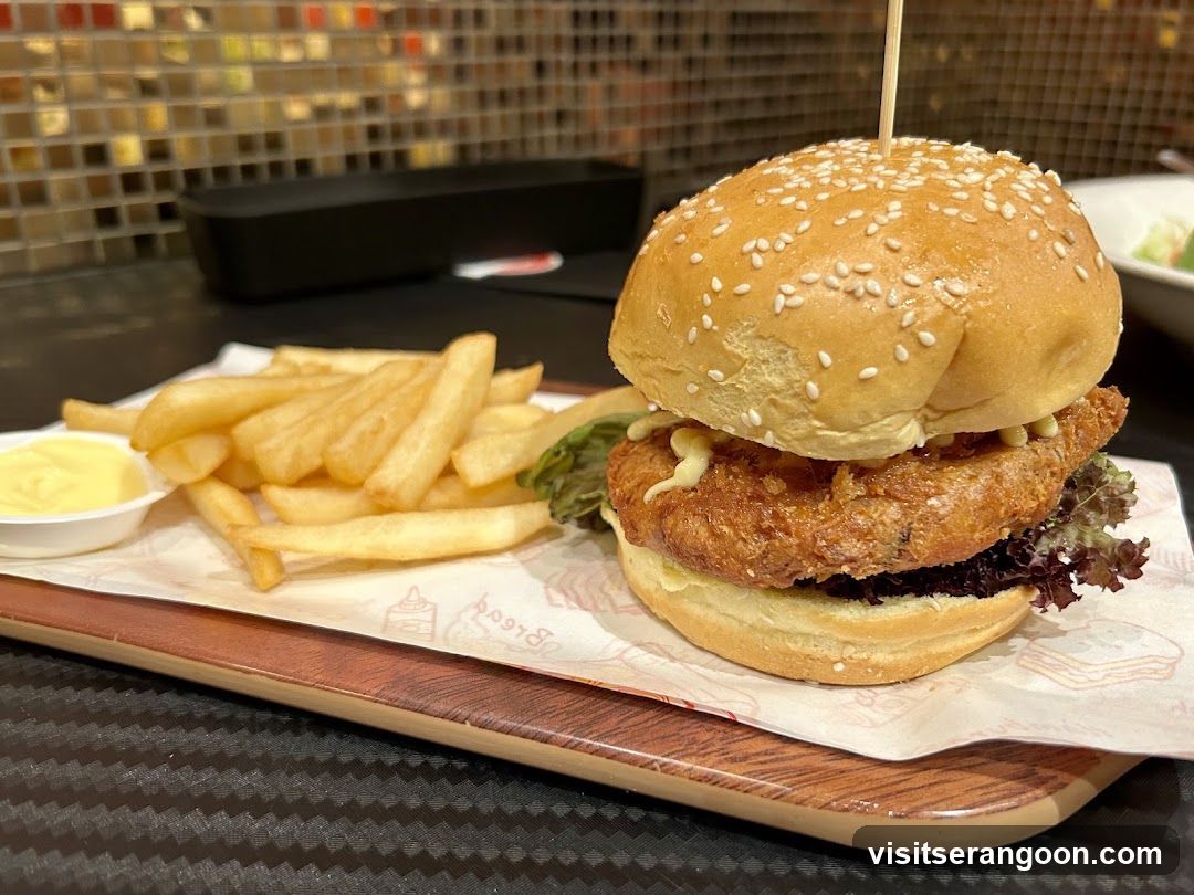 Burger and Fries