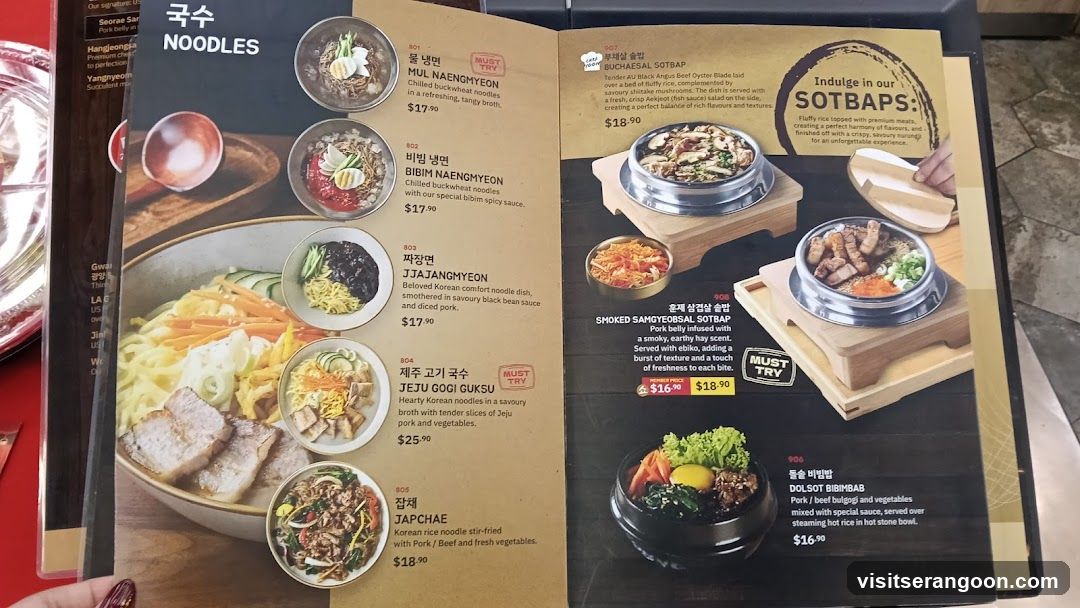 Korean Noodles and SOTBAPS