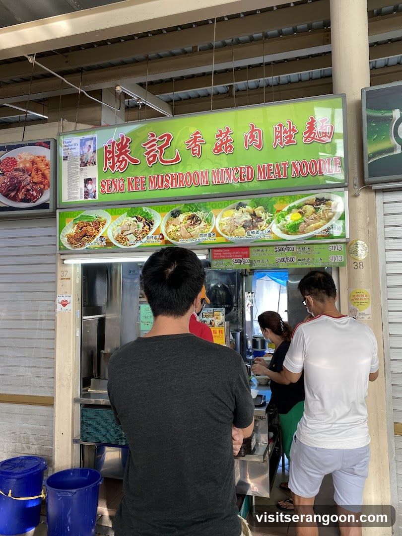 Seng Kee Mushroom Minced Meat Noodle