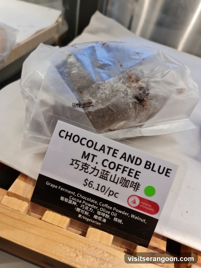 Chocolate and Blue Mt. Coffee Pastry
