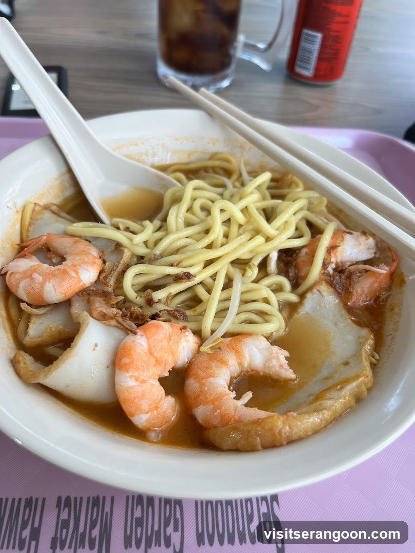 Noodle Soup with Shrimp