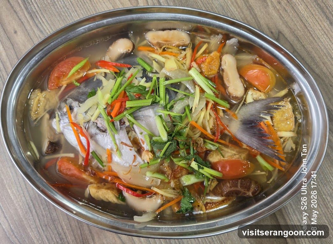 Steamed Fish with Vegetables