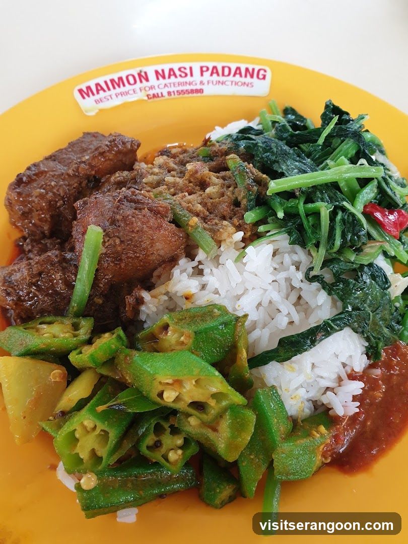 Maimon Nasi Padang Meal