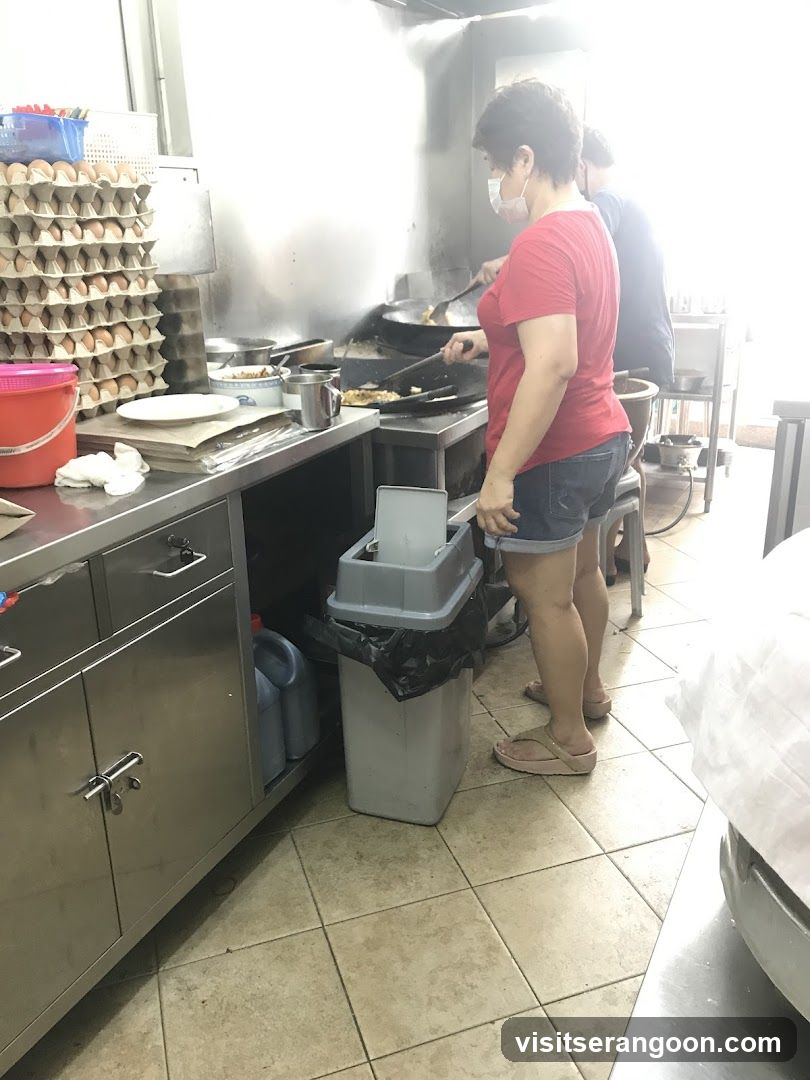 Kitchen Staff Cooking