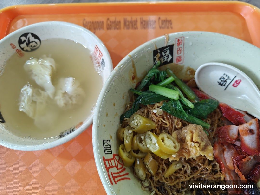 Noodles with Char Siu and Wontons