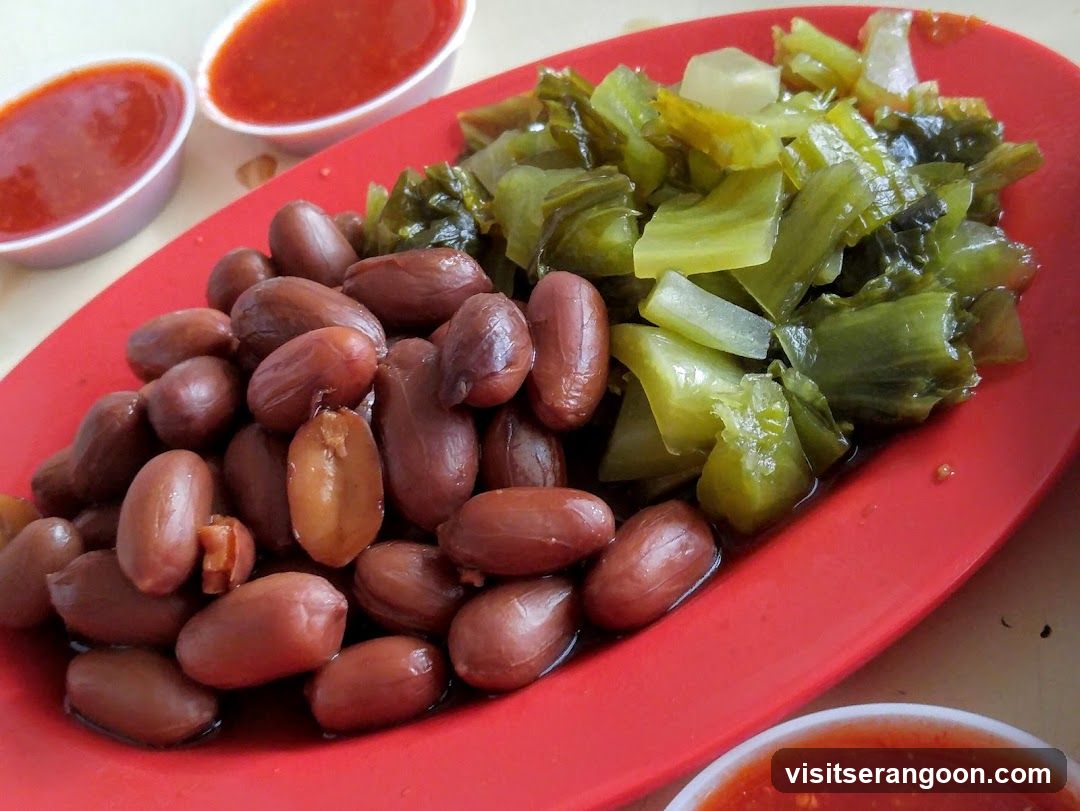 Peanuts and Pickled Vegetables
