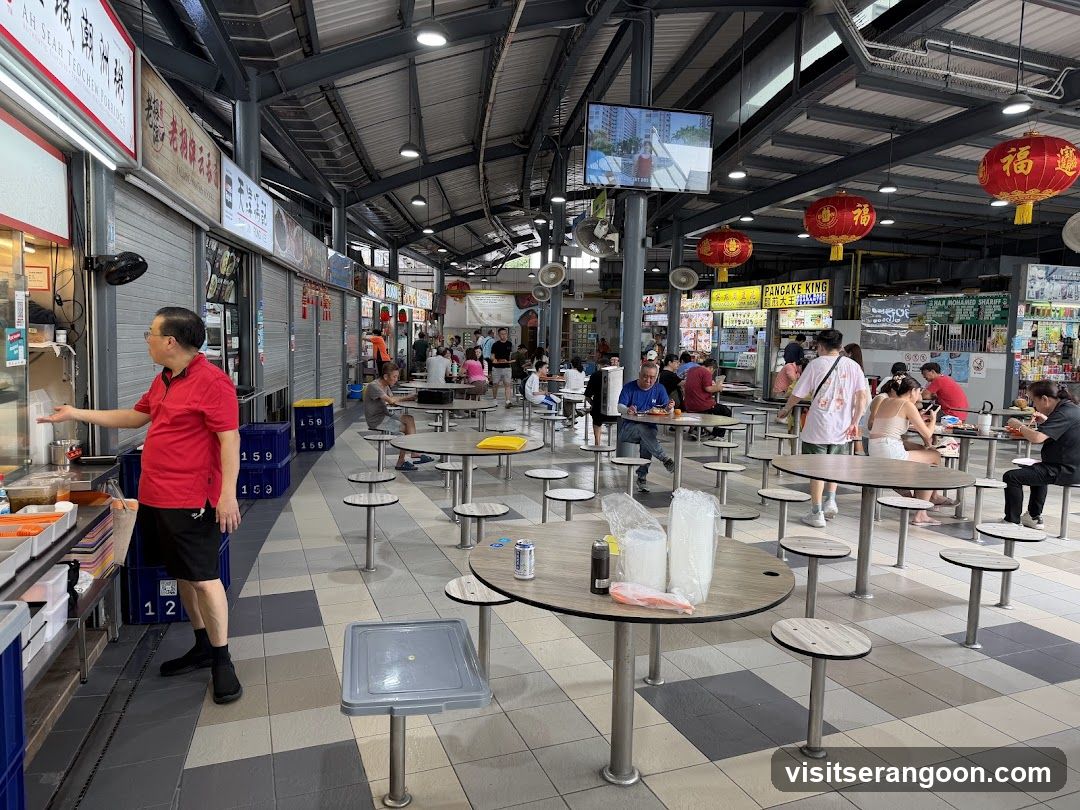 Busy Food Court