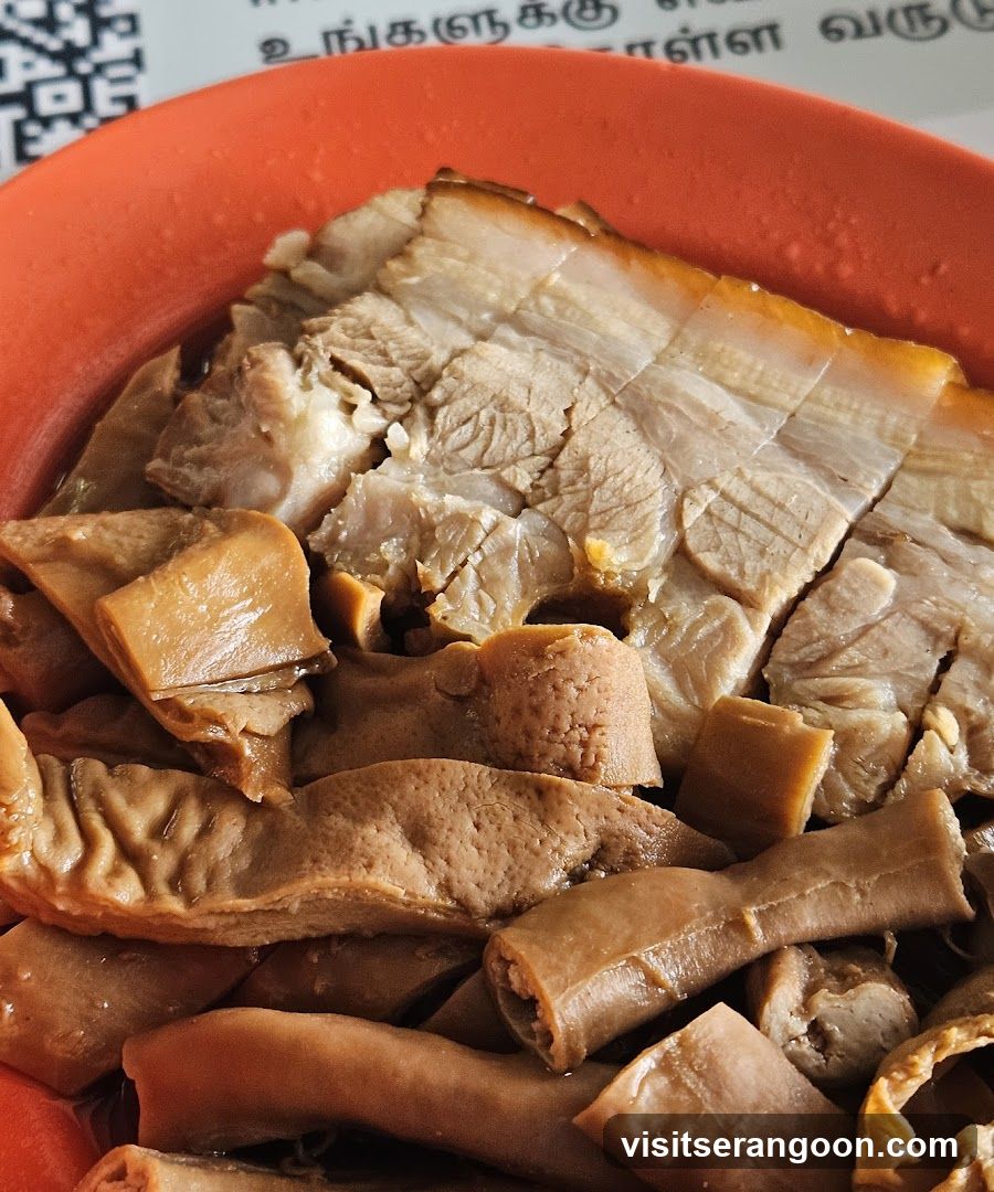 Braised Pork and Intestines