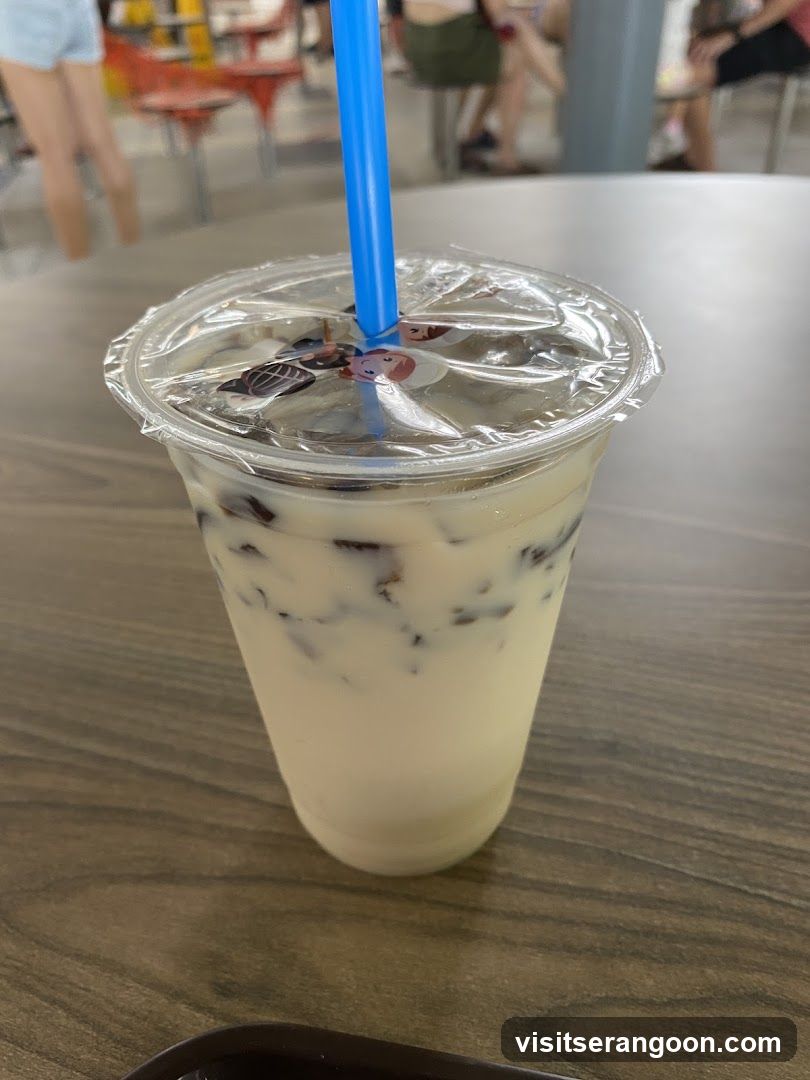 Iced Milk Tea with Boba