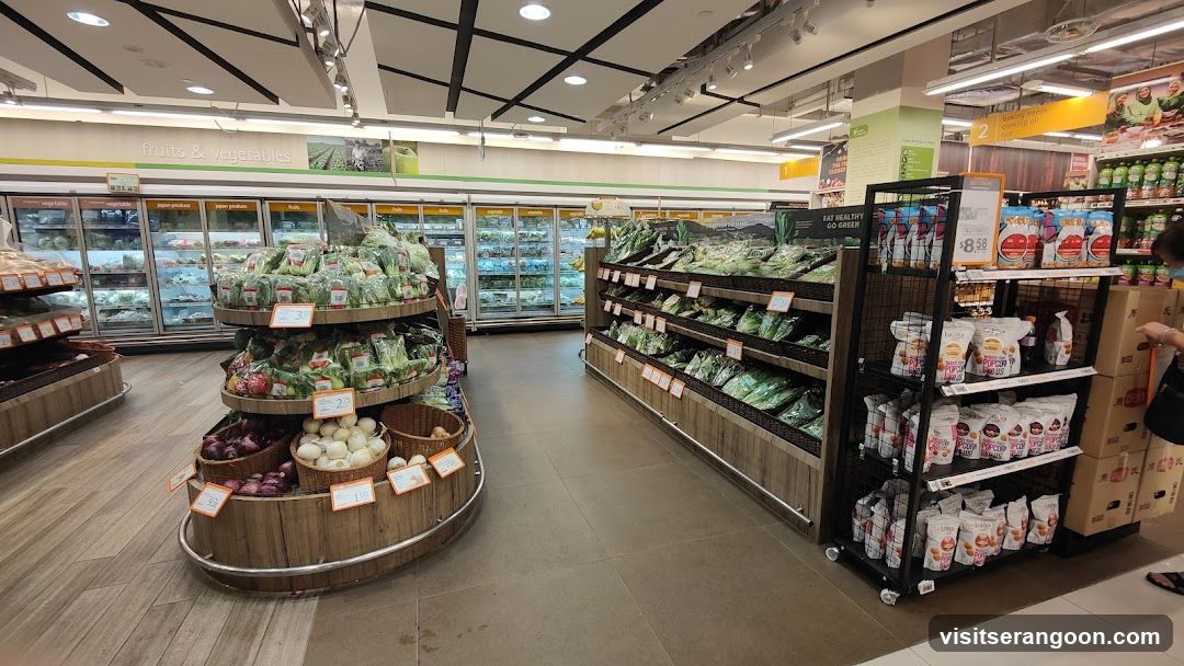 Supermarket Produce Aisle