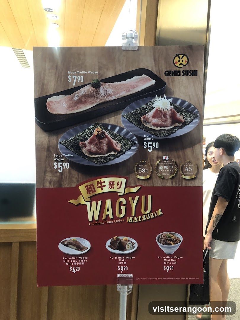 Genki Sushi Wagyu Matsuri Promotion