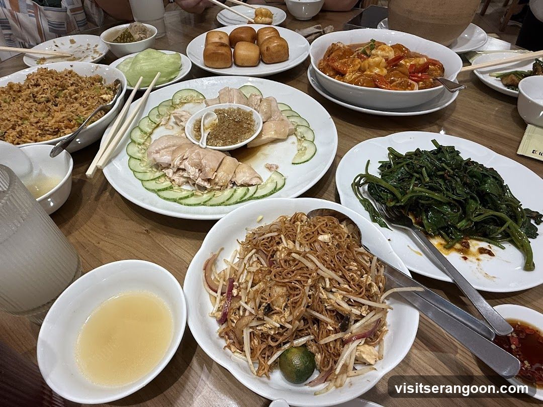 Table with Assorted Dishes