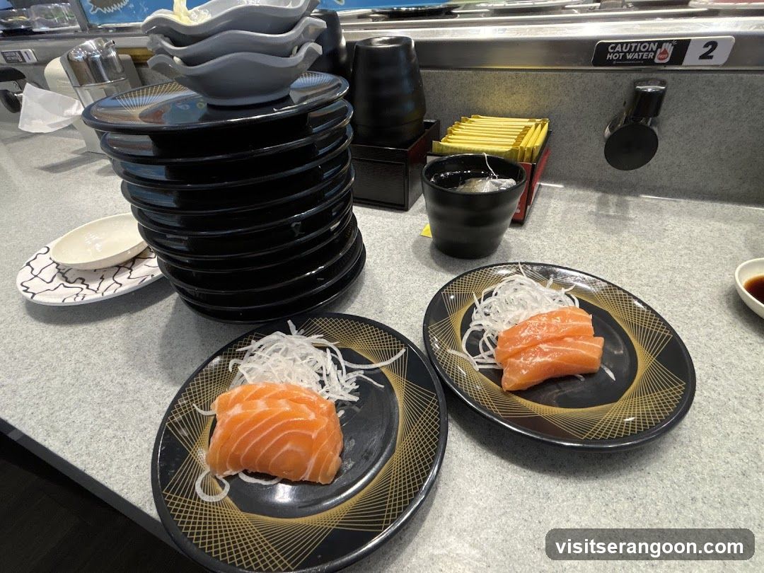 Salmon Sashimi Plates