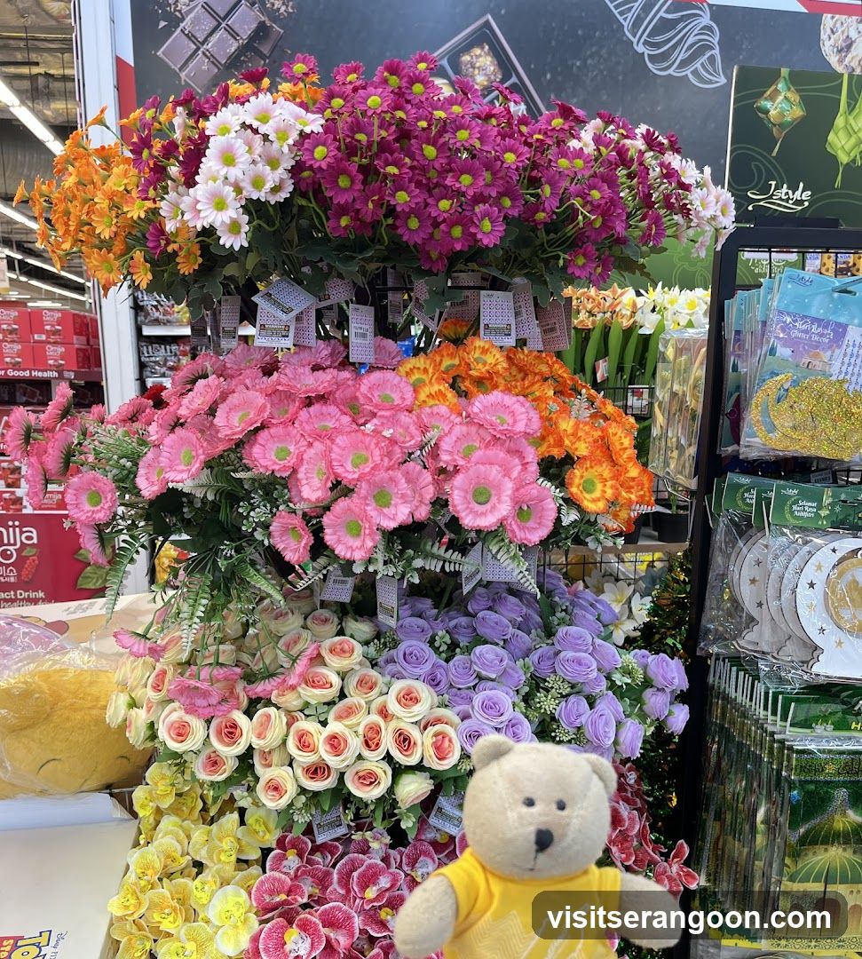 Artificial Flowers Display