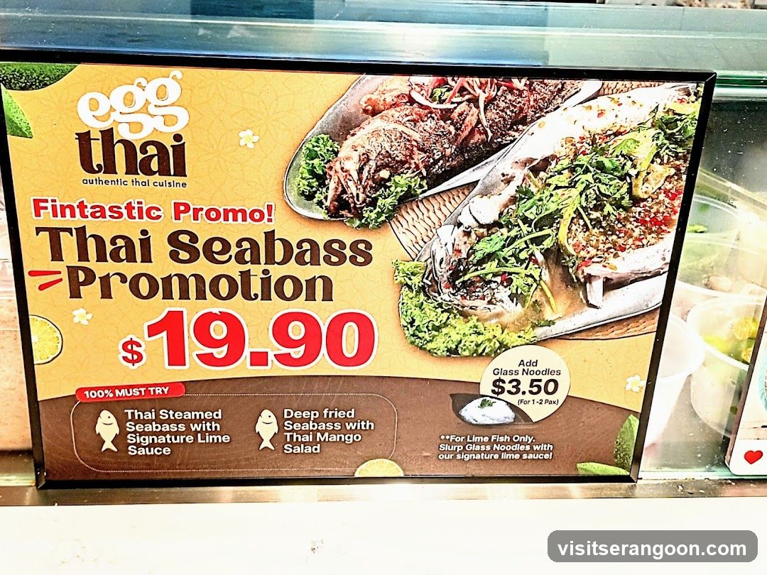 Thai Seabass Promotion