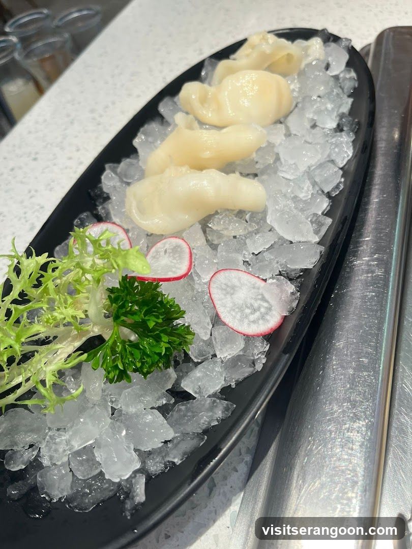 Scallops on Ice