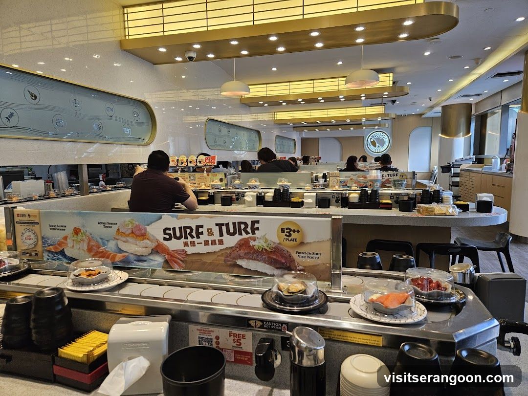 Sushi Restaurant Conveyor Belt