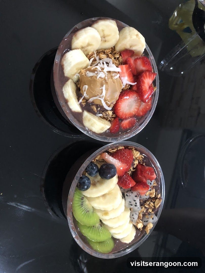 Two Acai Bowls